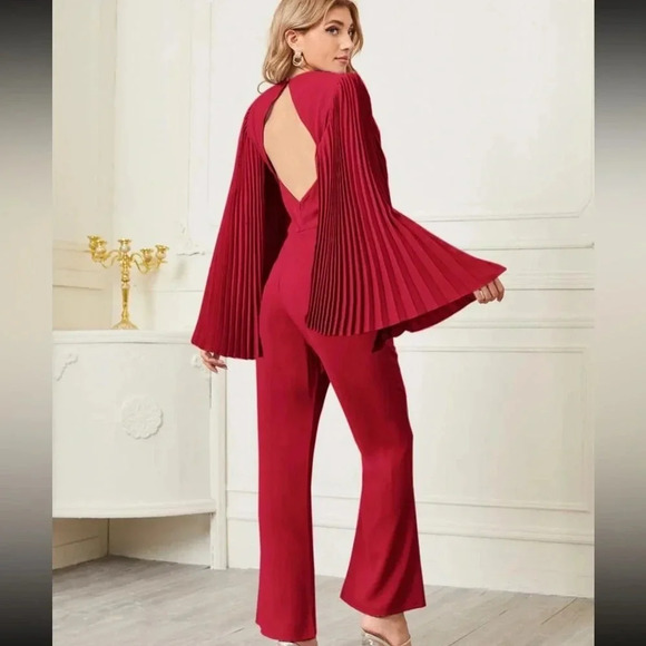 SHEIN Pants - Red jumpsuit NWOT